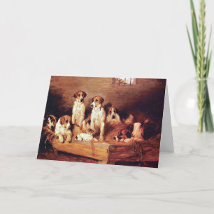 Foxhounds and Terriers Card