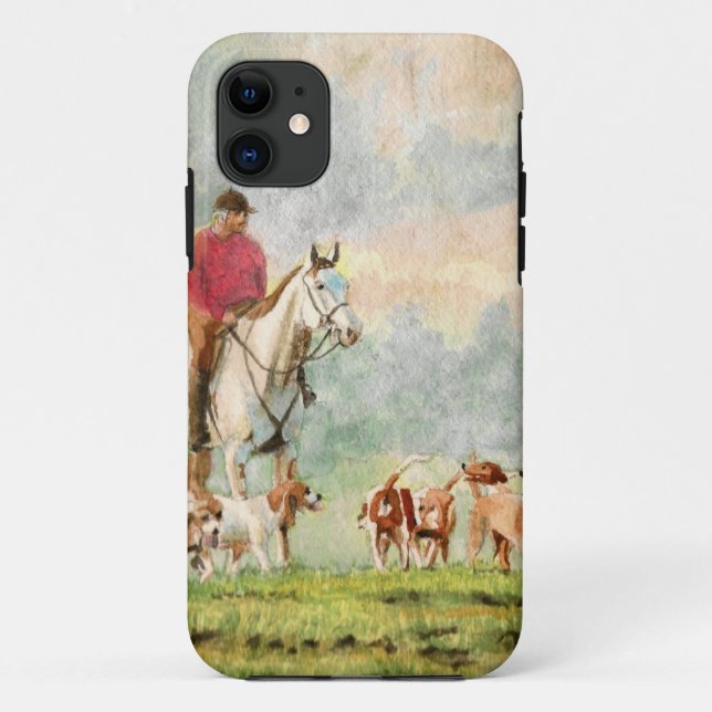 Foxhunt Case-Mate iPhone Case (Back)