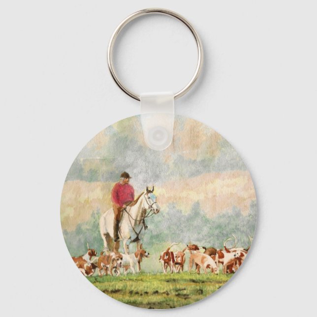 Foxhunt Key Ring (Front)