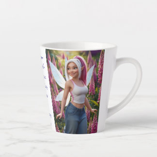 Foxtail Flower Fairy Latte Mug