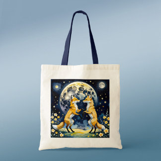 Foxtrot by Moonlight Tote Bag