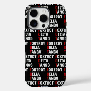 Foxtrot Delta Tango iPhone 16 Pro Case
