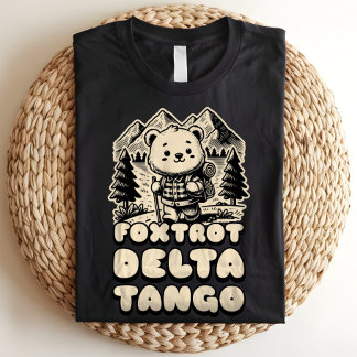 Foxtrot Delta Tango FDT Bear Anti-Trump Political Tri-Blend Shirt