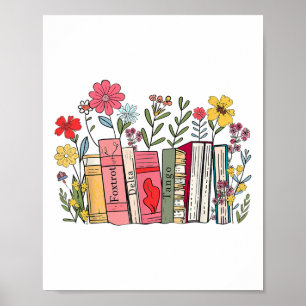 Foxtrot Delta Tango Women Book Loves Retro Funny  Poster
