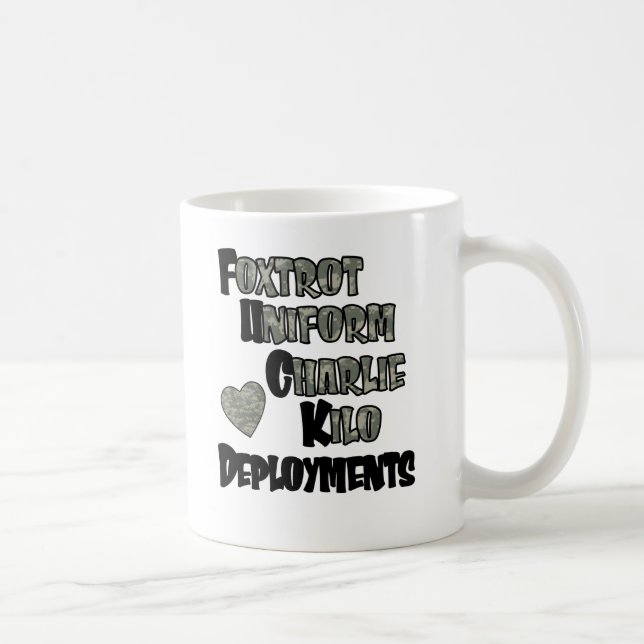 Foxtrot Deployments 2 Coffee Mug (Right)
