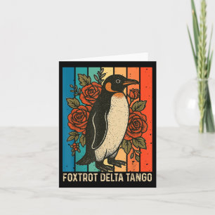 Foxtrots Deltas Tangos Penguins Anti Trump Card