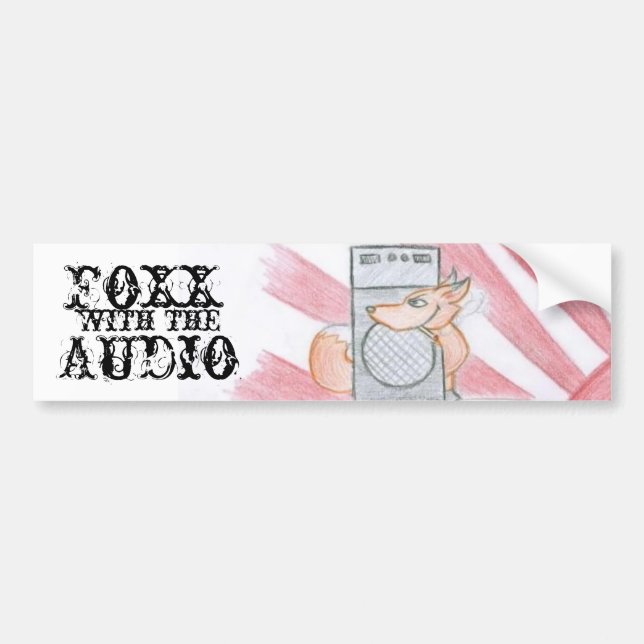 foxx sticker (Front)