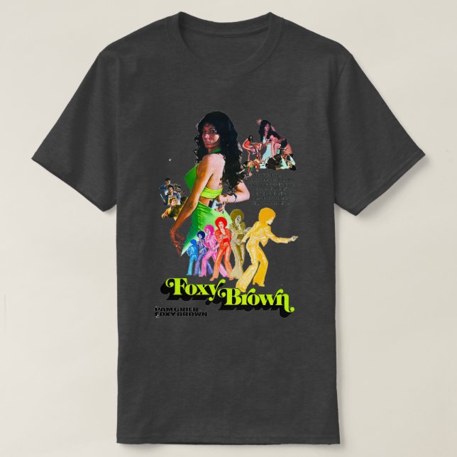 Foxy Blaxploitation 1974 T-Shirt (Design Front)
