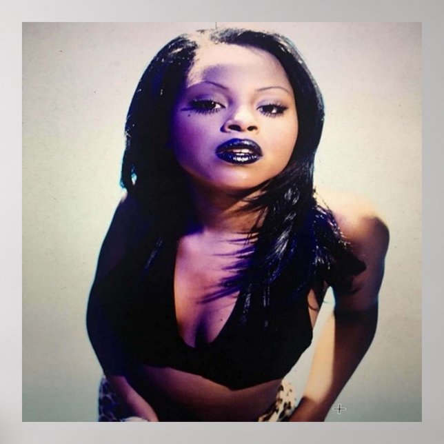Foxy Brown black shirt Poster (Front)