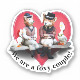 Foxy Couple Valentine's Day