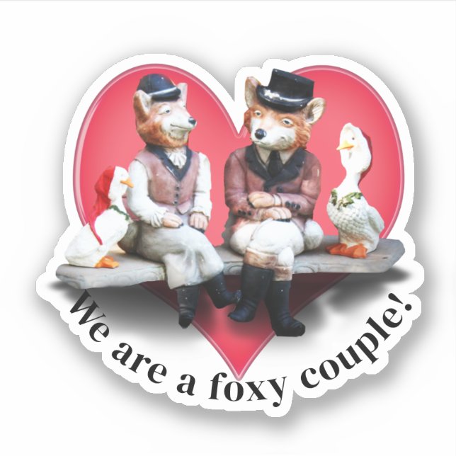 Foxy Couple Valentine's Day (Front)