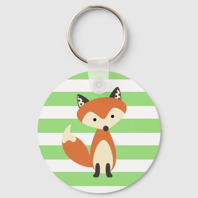 Foxy Fox Key Ring (Front)
