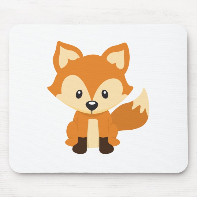 Foxy fox mouse pad (Front)