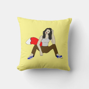 foxy girl   cushion
