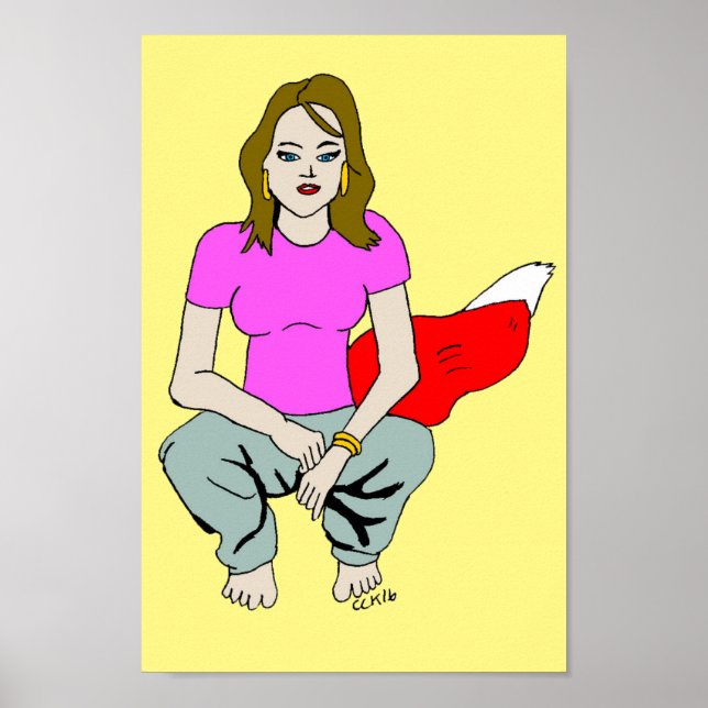 foxy girl  poster (Front)
