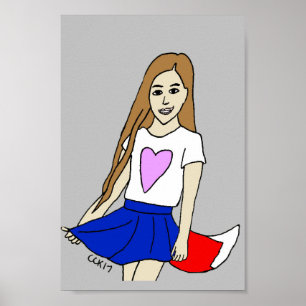 foxy girl  poster