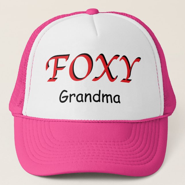Foxy Grandma Hat (Front)