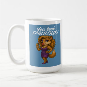 Foxy in Purple Coffee Mug