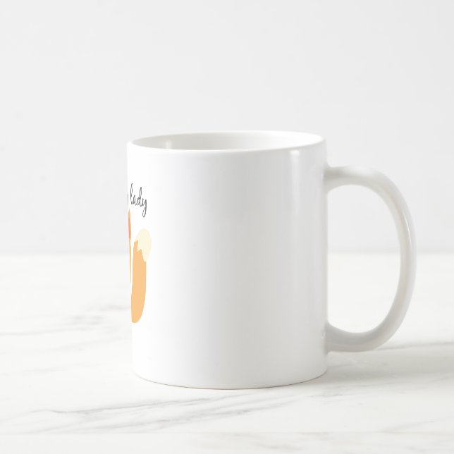 Foxy Lady Coffee Mug (Right)