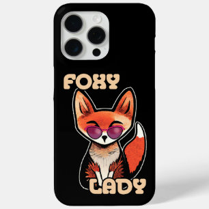 Foxy Lady Cute Fox iPhone 15 Pro Max Case