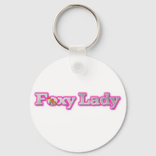 FOXY LADY KEY CHAIN