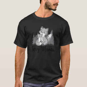 Foxy Mama Cute Fox For Women Fox Girls Animal   1 T-Shirt