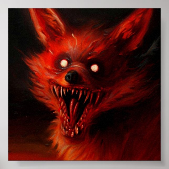 Foxy | Matte Paper Print (Front)