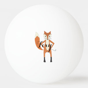 Foxy Ping Pong Ball