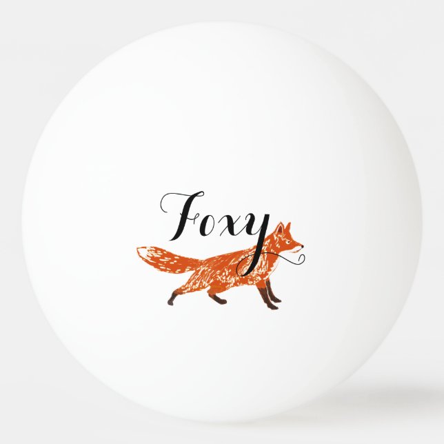 Foxy Ping Pong Ping Pong Ball (Back)