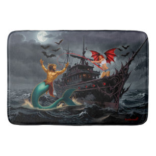 Foxy Roxy Vampire Rebel-High Seas Bath Mat