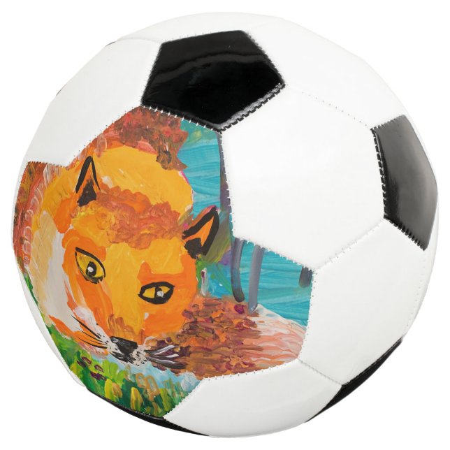 Foxy Soccer Ball (Three Quarter)