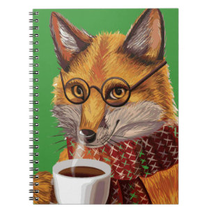 Foxy Tea Time Notebook