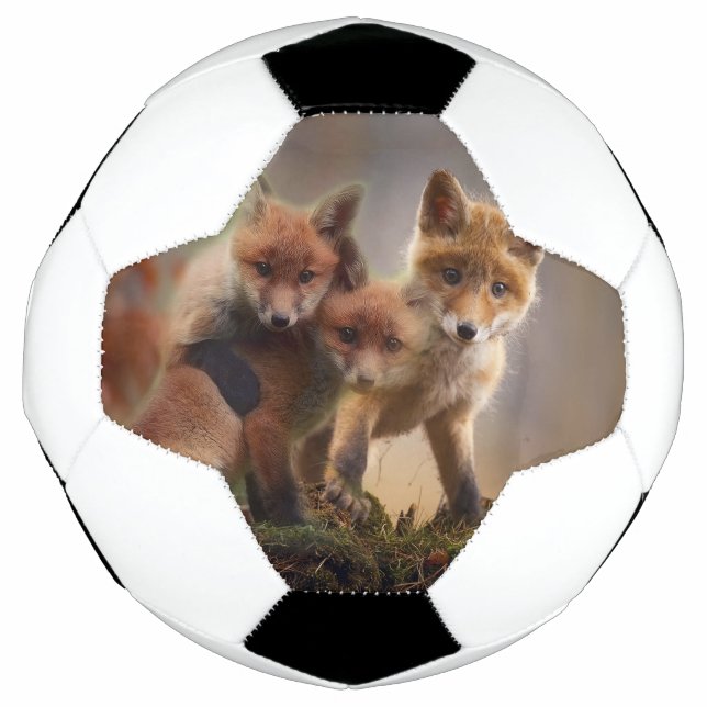 Foxy Triplets  Soccer Ball (Front)