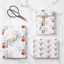 Foxy Winter Forest