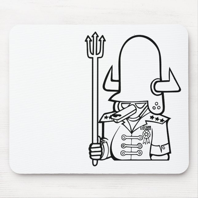 FoxyFortress.v1 Mouse Pad (Front)