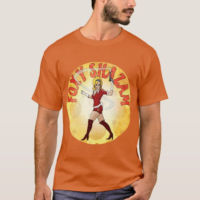 Foy Shazam 1960s Retro Image T-Shirt (Front)