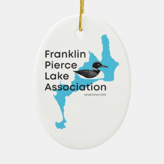 FPLA Oval Ceramic Ornament
