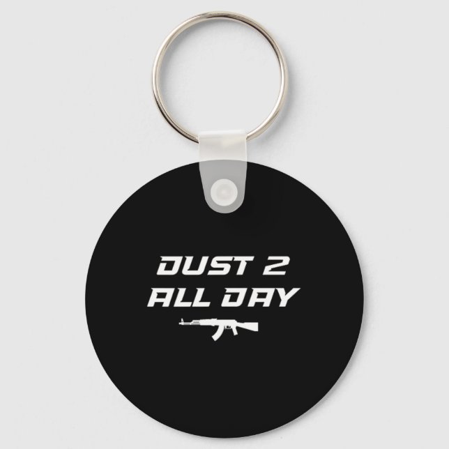 Fps Gamer Funny Cs First Person Competitive Gaming Key Ring (Front)