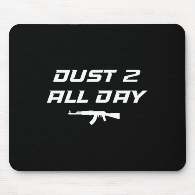 Fps Gamer Funny Cs First Person Competitive Gaming Mouse Pad (Front)