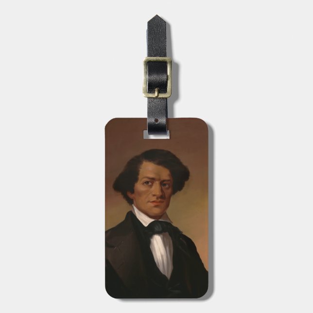 Fr3d3rick Bailey Douglass: Civil Rights Legend   Luggage Tag (Front Vertical)