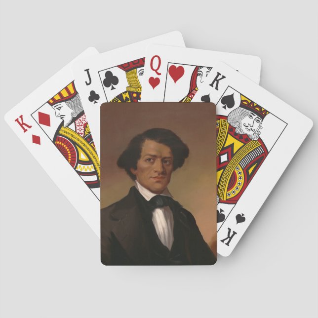 Fr3d3rick Bailey Douglass: Civil Rights Legend   Playing Cards (Back)