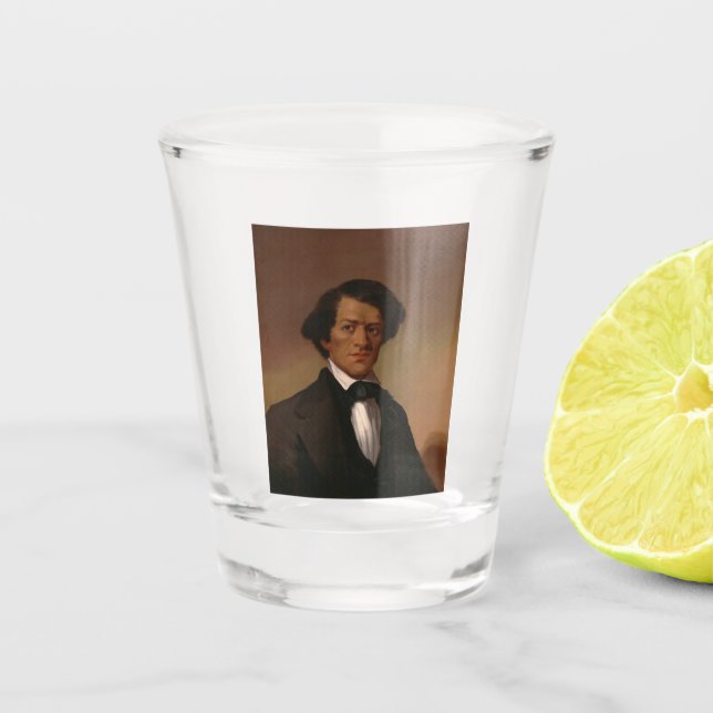 Fr3d3rick Bailey Douglass: Civil Rights Legend   Shot Glass (Front)