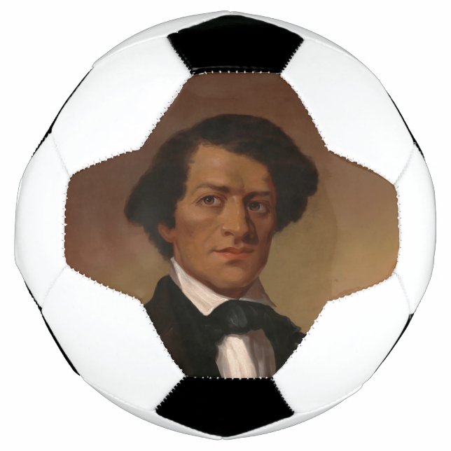 Fr3d3rick Bailey Douglass: Civil Rights Legend   Soccer Ball (Front)