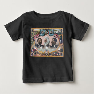 Fr3d3rick Bailey Douglass with Black Abolitionist  Baby T-Shirt