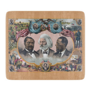 Fr3d3rick Bailey Douglass with Black Abolitionist Cutting Board