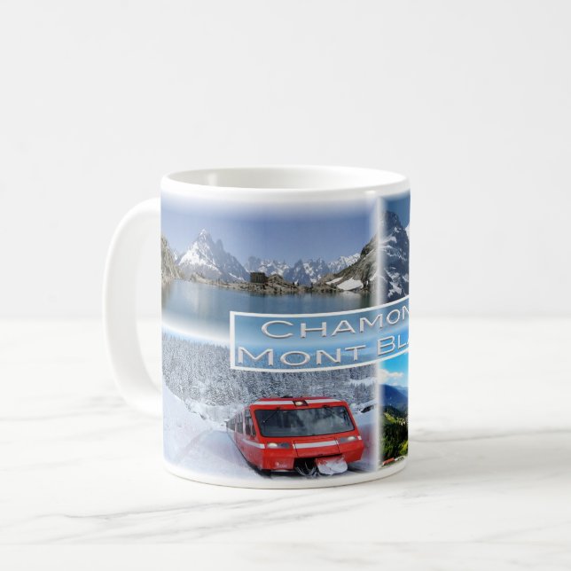 FR Chamonix - Mont Blanc - Lac Blanc des Aiguilles Coffee Mug (Front Left)