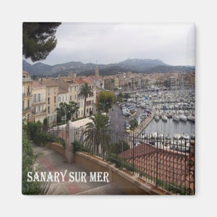 FR - France - French Riviera - Sanary-sur-Mer Magnet