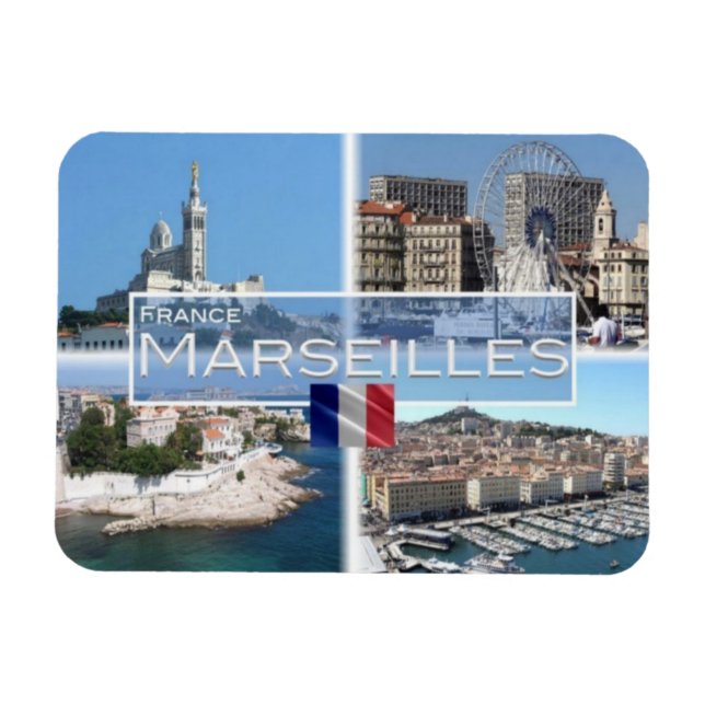 FR France - Marseilles - Magnet (Horizontal)