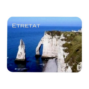 FR France - Normandy - Etretat - The cliffs - Magnet