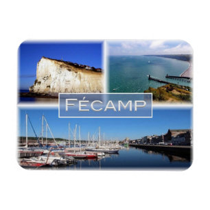 FR France - Normandy -  Fécamp - Harbour - Magnet